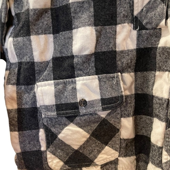 J. Crew Men’s Buffalo Plaid Wool Blend Long Sleeve Pullover Shirt Size Small - Picture 6 of 9